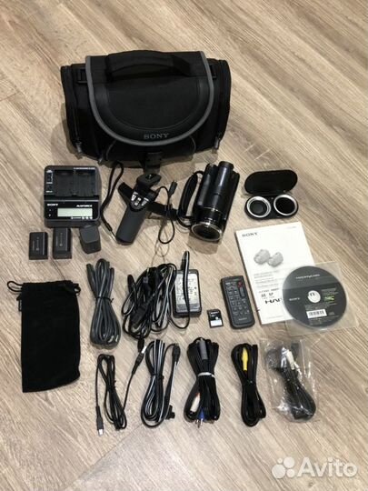 Видеокамера Sony HDR-XR550E fullHD 240гб комплект