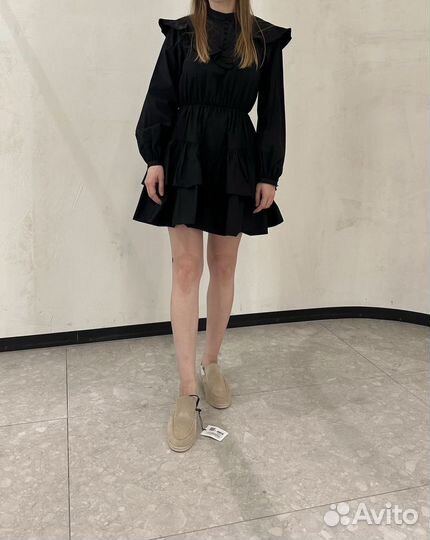 Lime платье черное