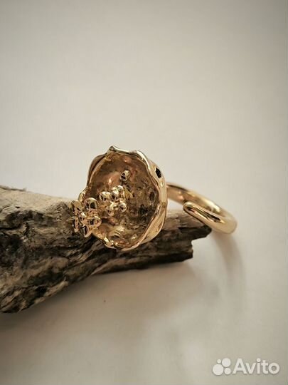 Авторское кольцо ручной работы