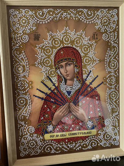 Алмазная мозаика икона