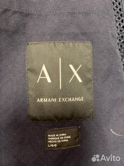 Armani exchange куртка мужская