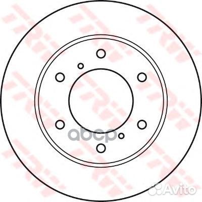 DF4920 диск тормозной передний Mitsubishi L200