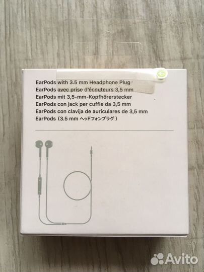 Наушники earpods 3,5