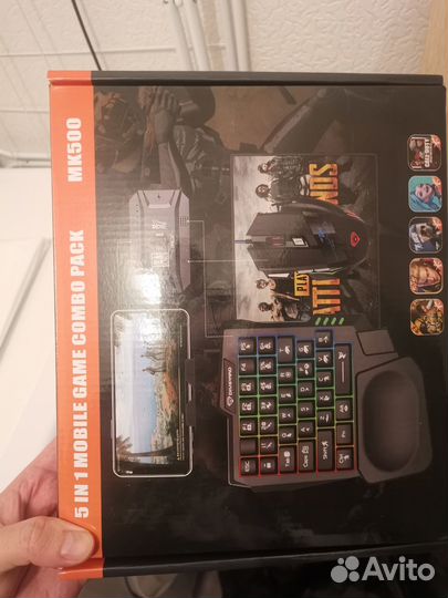 Клавиатура 5в1 Mobile game combo pack MK500