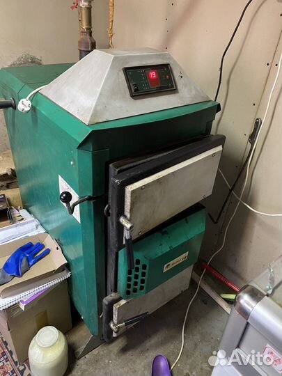 Твердотопливный котел