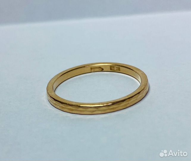 Кольцо Золото 583 Красный 2,35г. 19.0