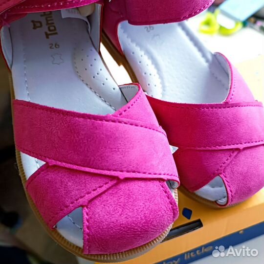 Босоножки для девочки 26 размер