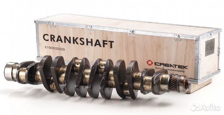 Вал коленчатый WD615 Createk (howo)