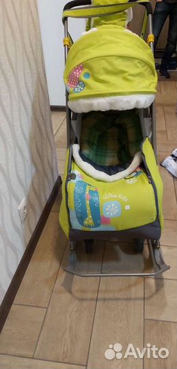 Санки коляска ника 7-2