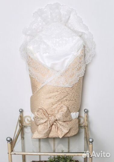 Одеяло-конверт на выписку новый