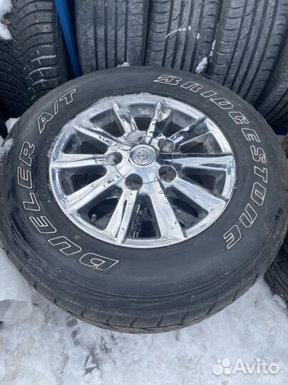 Диски на Toyota Land Cruiser 200 с резиной