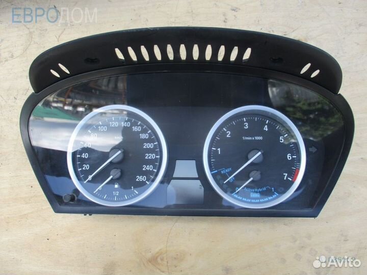 Панель приборов kmh n63 BMW E72 hybrid s1086609