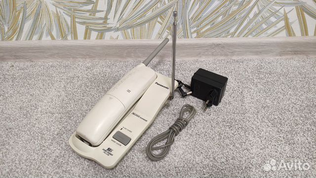 Радиотелефон panasonic KX-TC1205RUW