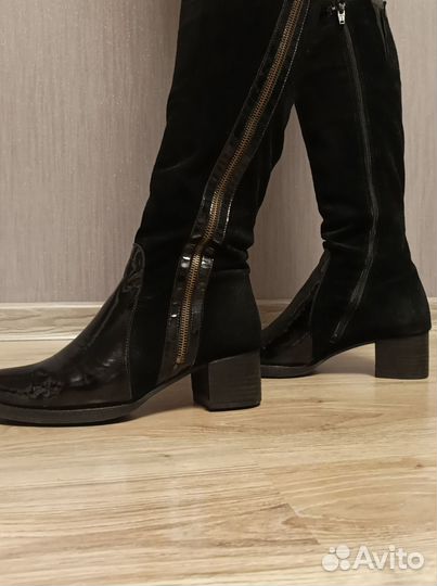Сапоги женские натуральная кожа