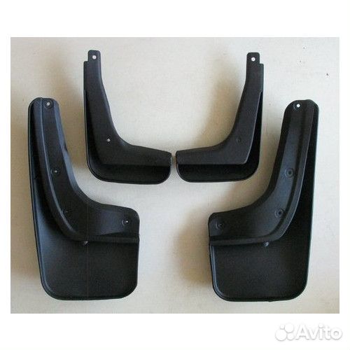 Фольксваген Поло Седан брызговики комплект передни