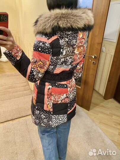 Пуховик Roberto Cavalli оригинал новый