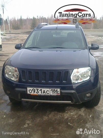 Решетка Радиатора Renault Duster - Jeep
