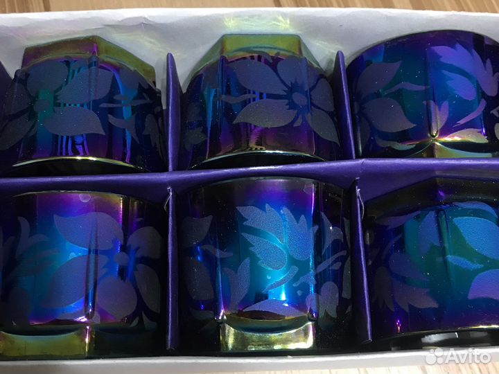 Хрустальные стаканы. Подарочный набор