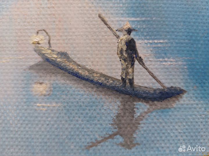 Картина маслом на холсте пейзаж