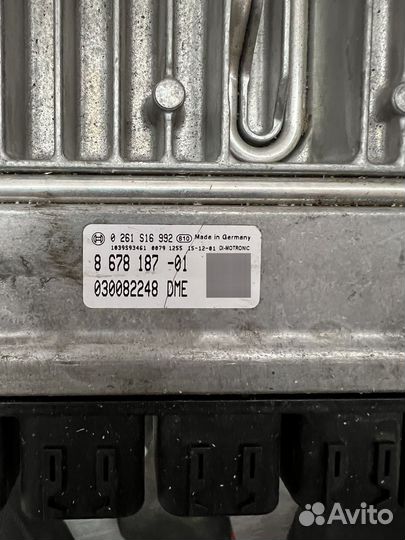 Bmw 7 g11 g12 g07 g05 DME управлени двигателем