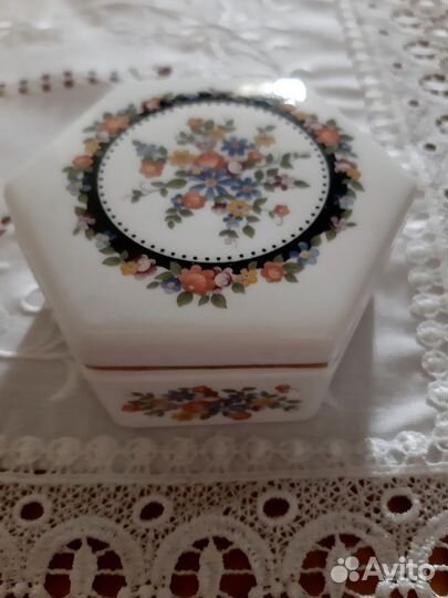 Wedgwood шкатулка, костяной фарфор, Англия