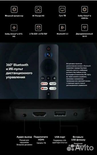 TV-приставка Xiaomi Mi Box S