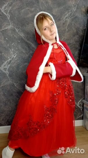 Герда: 4 варианта с накидкой и муфтой