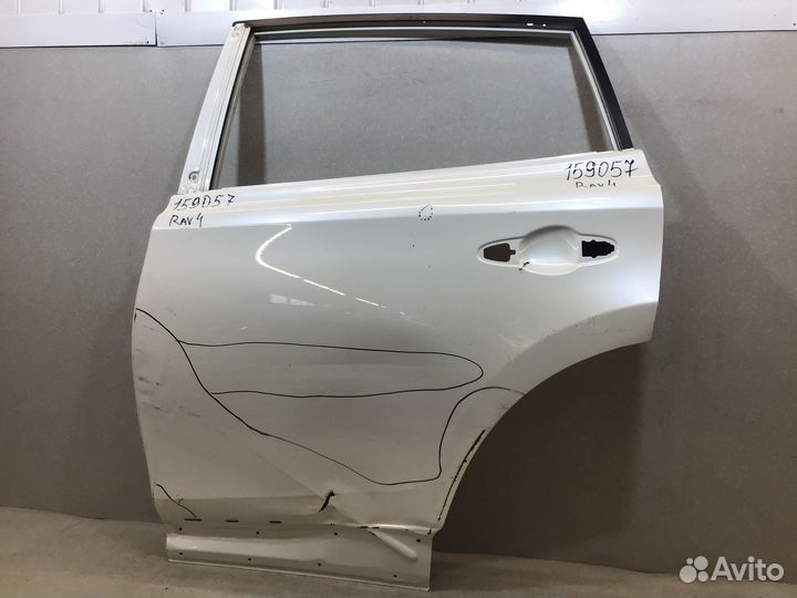 Дверь задняя левая Toyota RAV 4 2013-2018