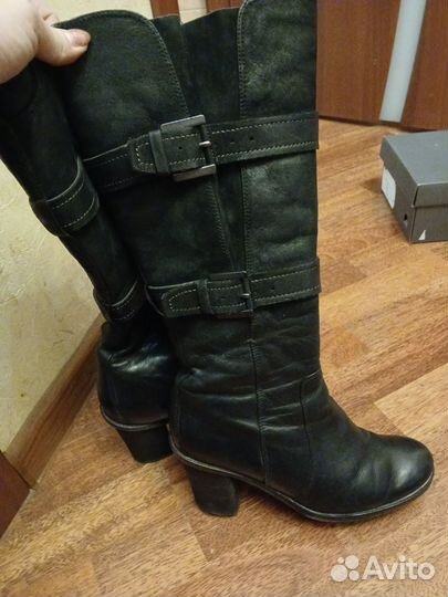 Сапоги женские зимние ecco 39