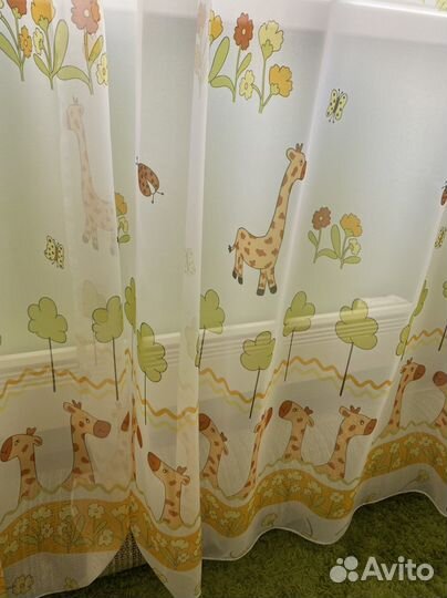 Тюль в детскую комнату