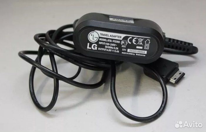 Сетевое зарядное устройство (блок питания) LG STA