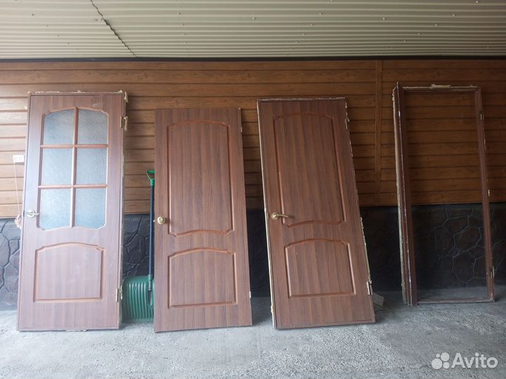 Межкомнатные двери бу 80 см на 200