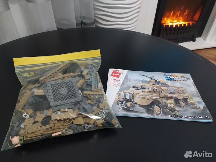 Конструктор Qman Тяжёлая бронированная машина