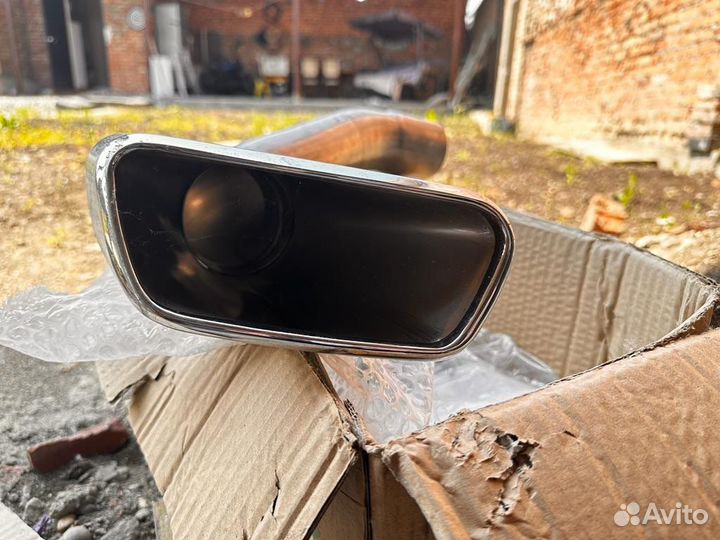 Насадка на глушитель bmw X5 F15