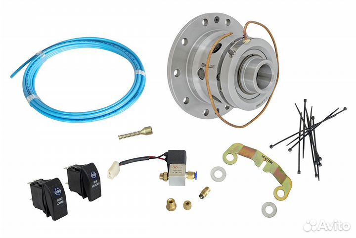 Блокировка переднего/заднего дифференциала HF пневматическая (без компрессора) для Toyota Land Cruis