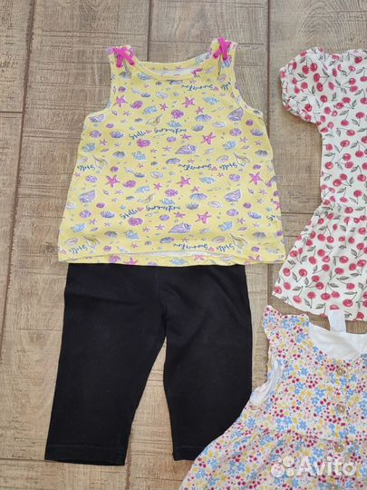 Пакет вещей на девочку 86 размер