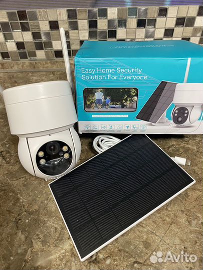 Wi-fi камера на солнечной батарее с аккамулятором