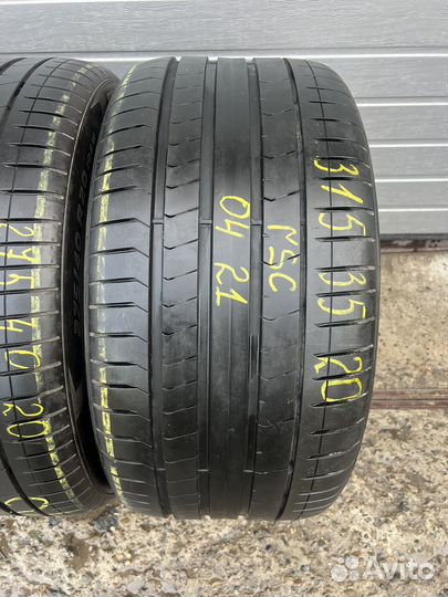 Pirelli P Zero PZ4 275/40 R20 и 315/35 R20