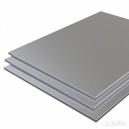 Лист нержавеющий матовой 2В