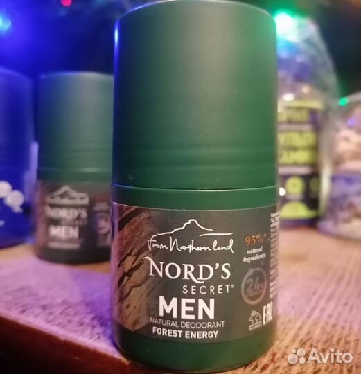 Nord'S secret Дезодорант для мужчин энергия леса