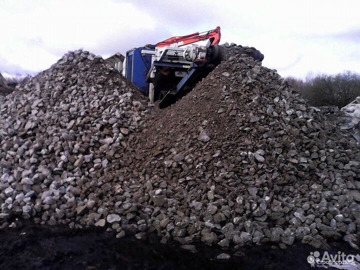 Вторичный щебень