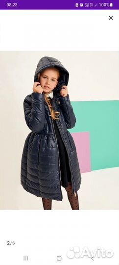 Пальто для девочки