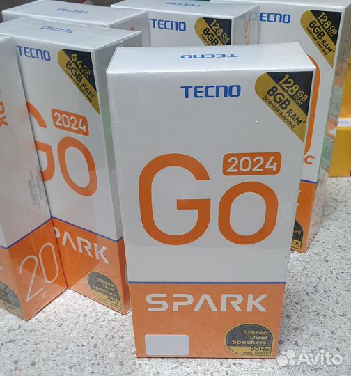 TECNO Spark Go 2024, 4/128 ГБ