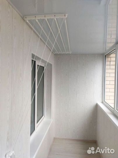 Отделка и остекление балконов в рассрочку