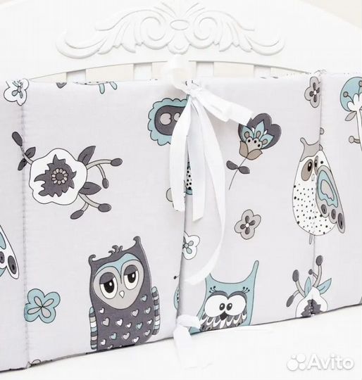 Бортики в детскую кроватку бу