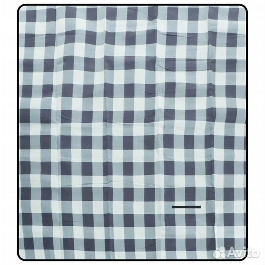 Плед для пикника, цвет серый