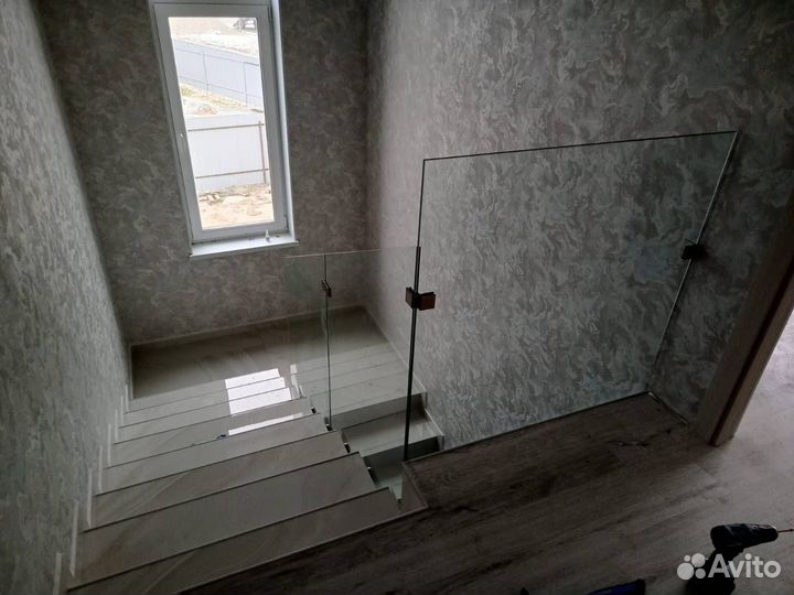 Перила из стекла Ограждения стеклянный