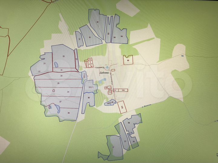 Участок 121,2 га (СНТ, ДНП)