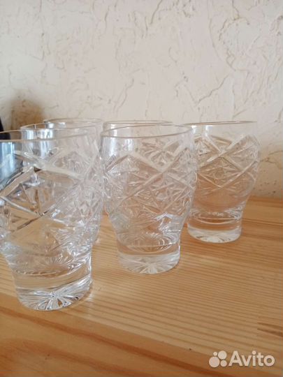 Советский набор высоких стопок