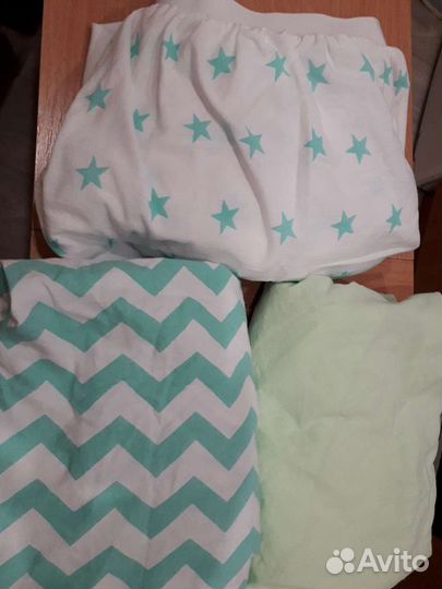 Простыни на детскую кроватку